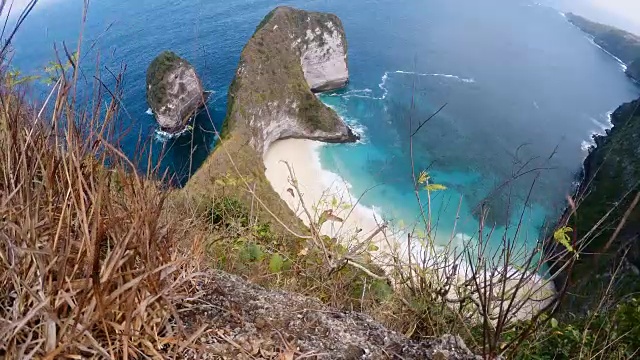 梦想巴厘岛Manta点潜水地点在努沙佩尼达岛视频素材