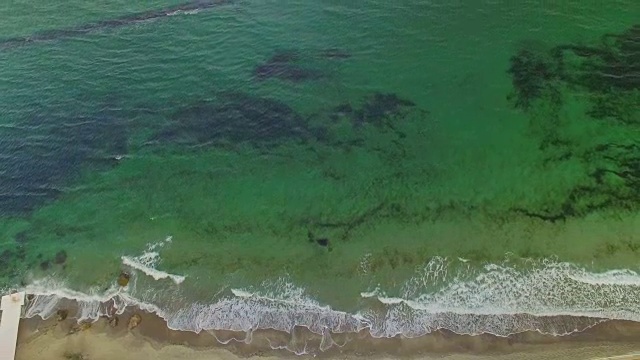 海浪空中视频素材