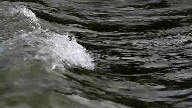 流水和波浪，荡漾视频素材