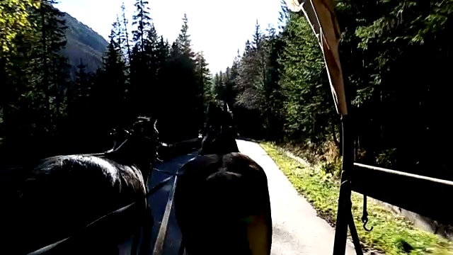 塔特拉山脉之旅视频素材画面1