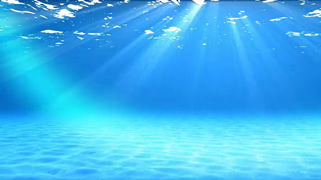 水下的场景。夏天旅游的背景。看看我的其他水下和海景动画视频素材画面3