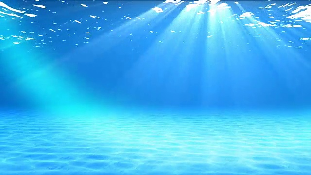 水下的场景。夏天旅游的背景。看看我的其他水下和海景动画视频素材画面4