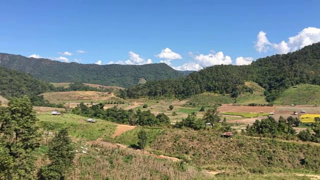 农村和山区视频素材