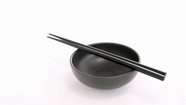 筷子和碗视频素材画面2