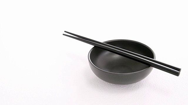 筷子和碗视频素材画面3