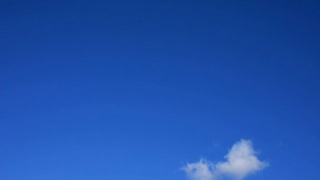 简单的白云时光流逝视频素材画面3