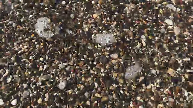 沙滩，加利西亚海滩和大海视频素材画面1