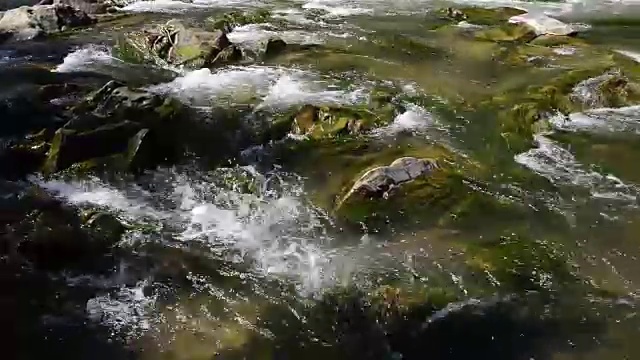 山河石清水视频素材