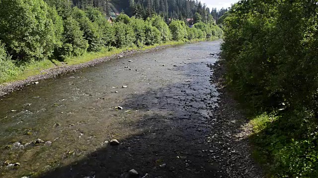 山河石清水视频素材