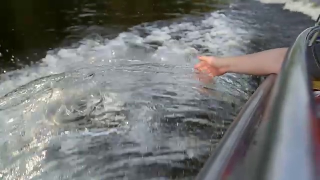 水喷雾流视频素材