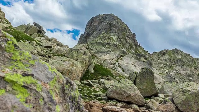 间隔拍摄山视频素材