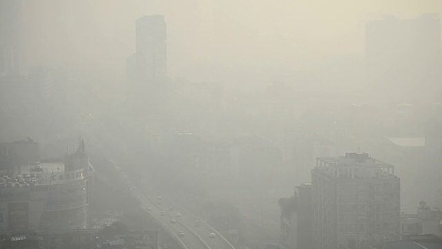 鸟瞰中国成都视频素材画面2