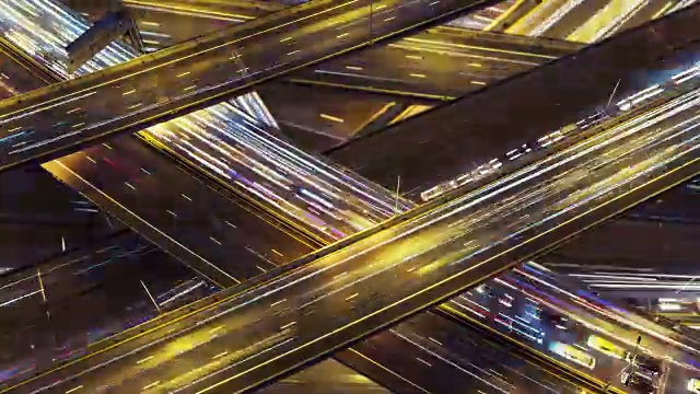 俯视图，时间间隔4k。视频素材画面2
