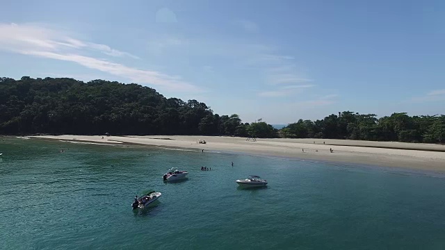 巴西岛鸟瞰图视频素材