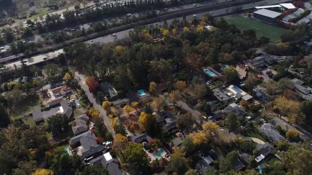 高速公路航空视频素材