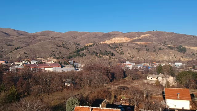 房屋鸟瞰图视频素材