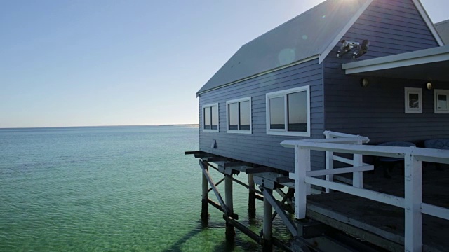 Busselton jetty澳大利亚视频素材