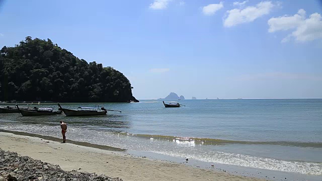 泰国的海滩视频素材