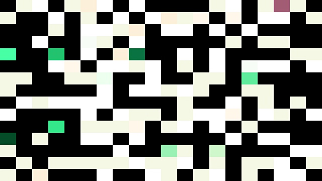 抽象像素块移动背景新质量的通用运动动态动画复古复古丰富多彩的欢乐的舞蹈音乐视频片段视频素材画面2