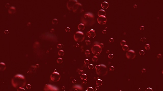 4K海洋气泡背景(可循环)视频素材画面2