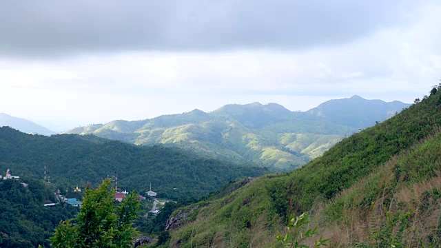 热带叠山风景视频素材