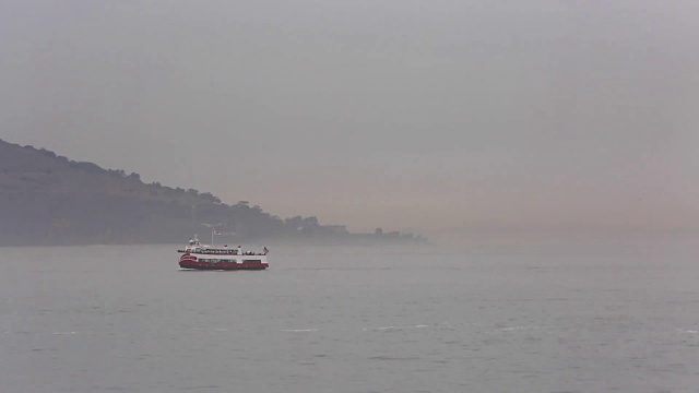 船大洋湾海船视频素材