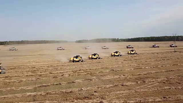 田间收获视频素材画面4