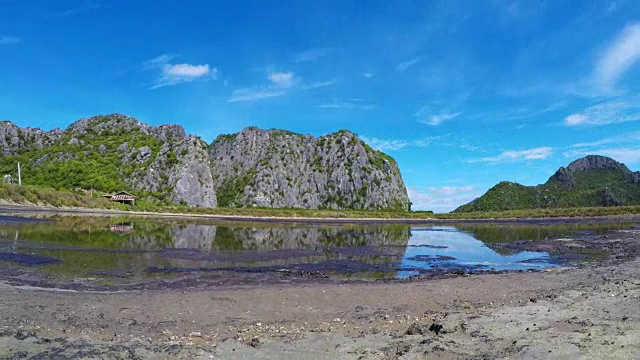 时间流逝:泰国Khao Sam Roi Yot国家公园视频素材